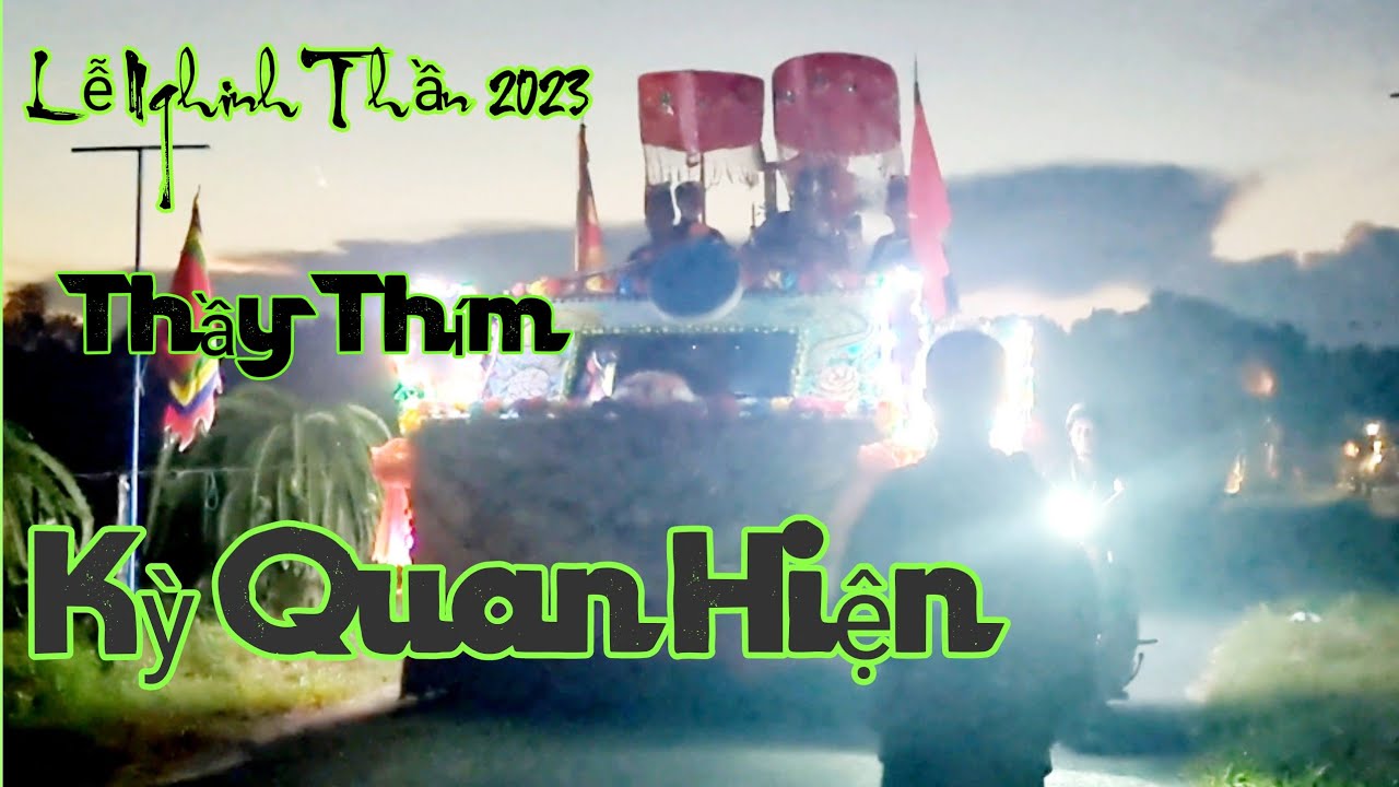 Kỳ Quan xuất hiện Xuyên đêm lượng người khủng khiếp tràn về Lễ Nghinh Thần Dinh Thầy Thím long trọng