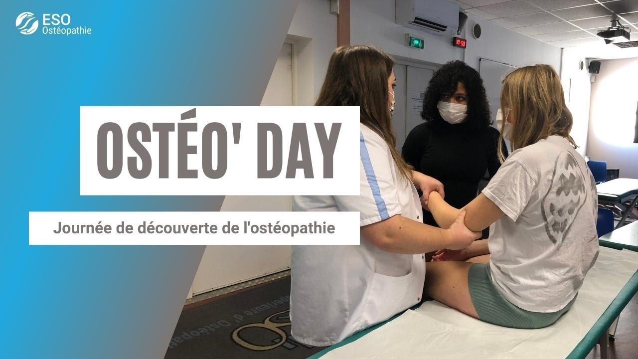 Ostéo'day : une journée pour découvrir le métier d'ostéopathe