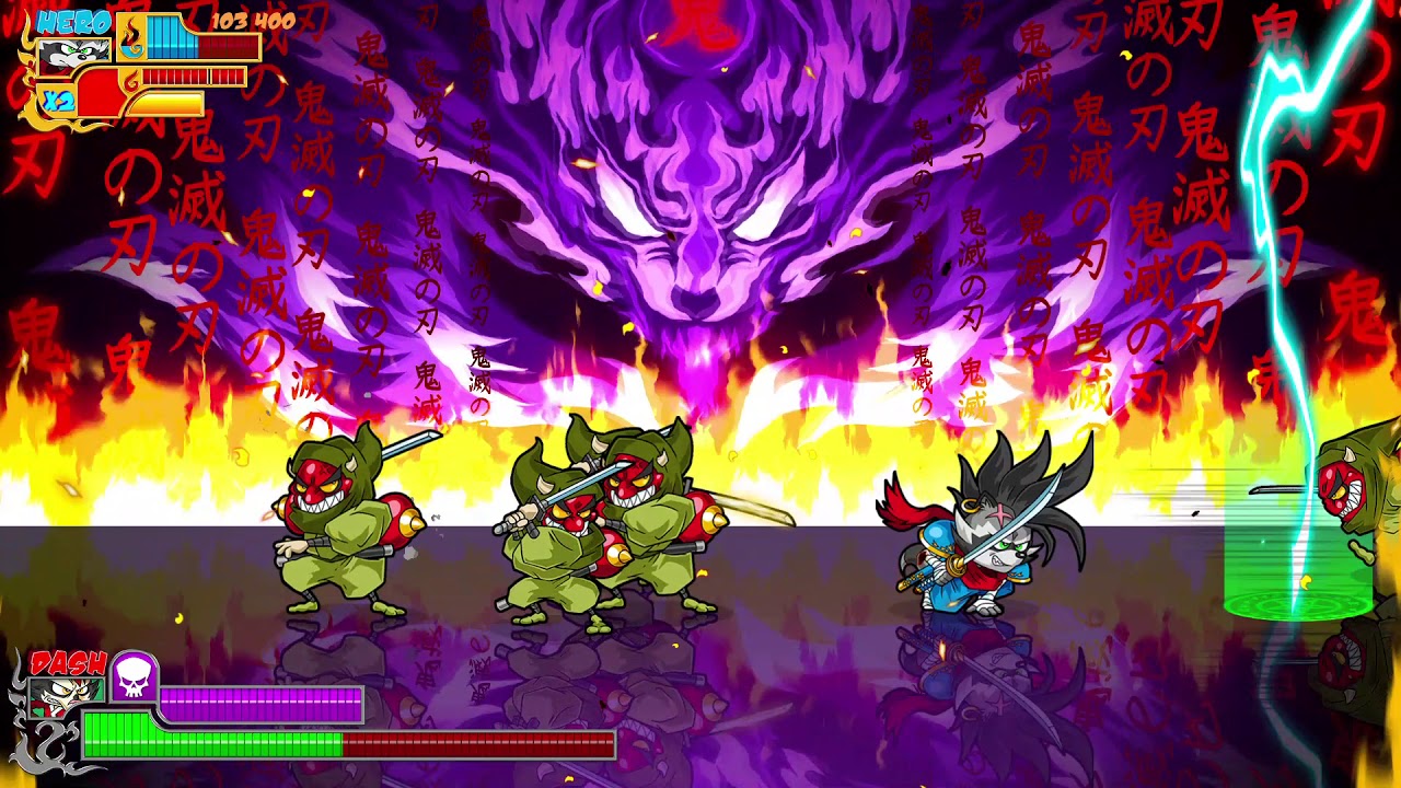 Jitsu Squad demo HIGHLIGHT: Dash Kobayashi goes into FURY MODE