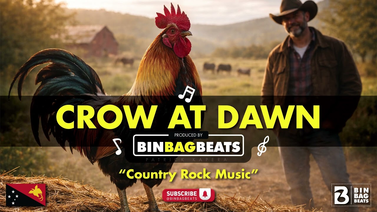 Crow at Dawn | Country Rock Music • BinBag Beats 🇵🇬