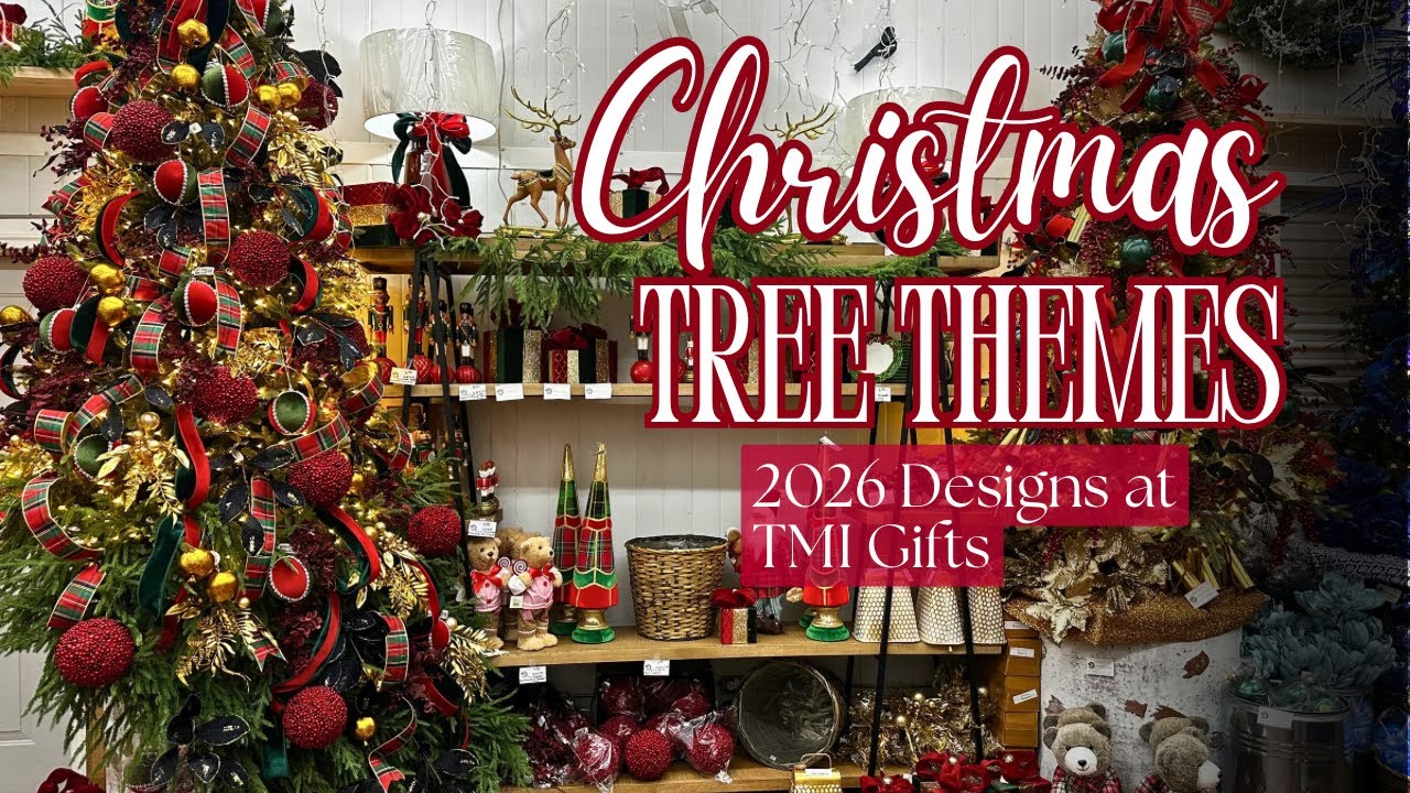 Christmas Tree Themes 2026 | TMI Gifts Christmas Inspiration & Decorating Idea