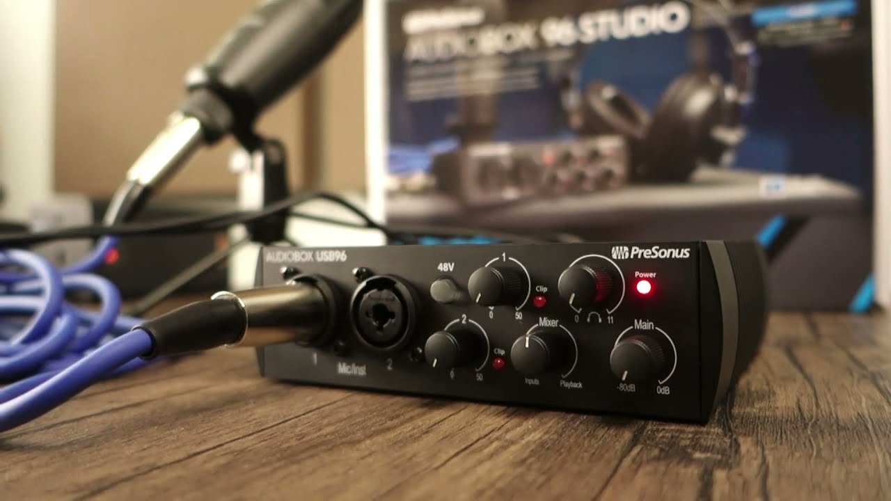 AudioBox USB 96: 3 ways to set up your live stream audio.