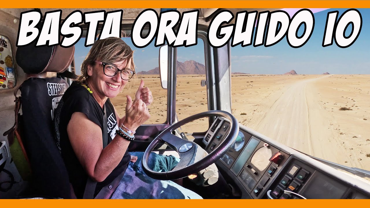 Guido il CAMION nel DESERTO della NAMIBIA 🔥 Direzione SKELETON COAST 😵 Giro del Mondo in CAMPER 4x4