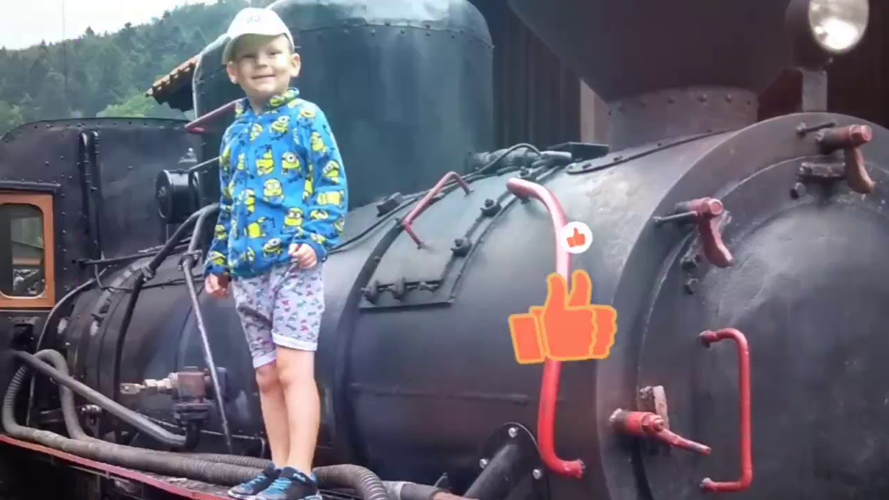 Tunel kolejki wąskotorowej w Szklarach!