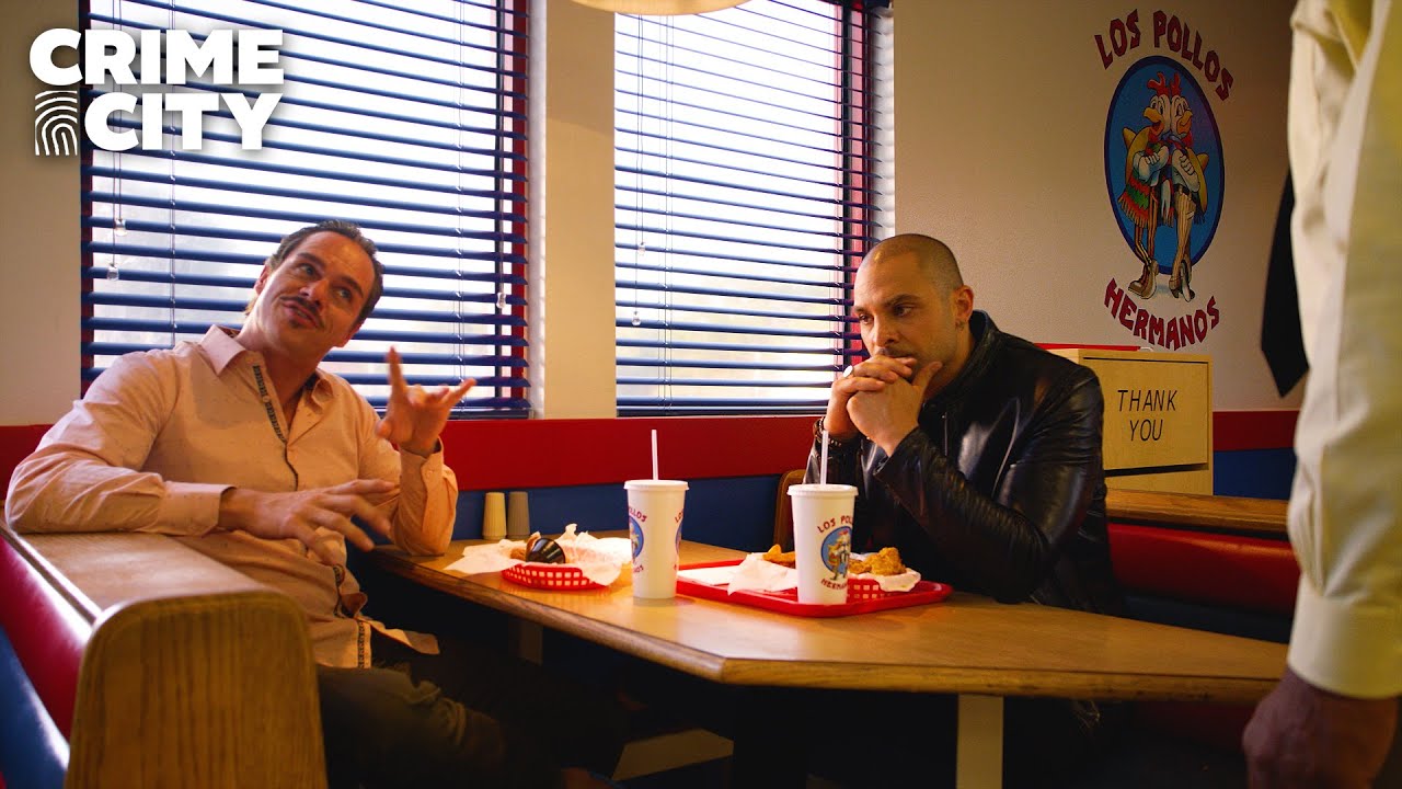 Lalo Meets Gus at Los Pollos Hermanos | Better Call Saul (Tony Dalton, Giancarlo Esposito)