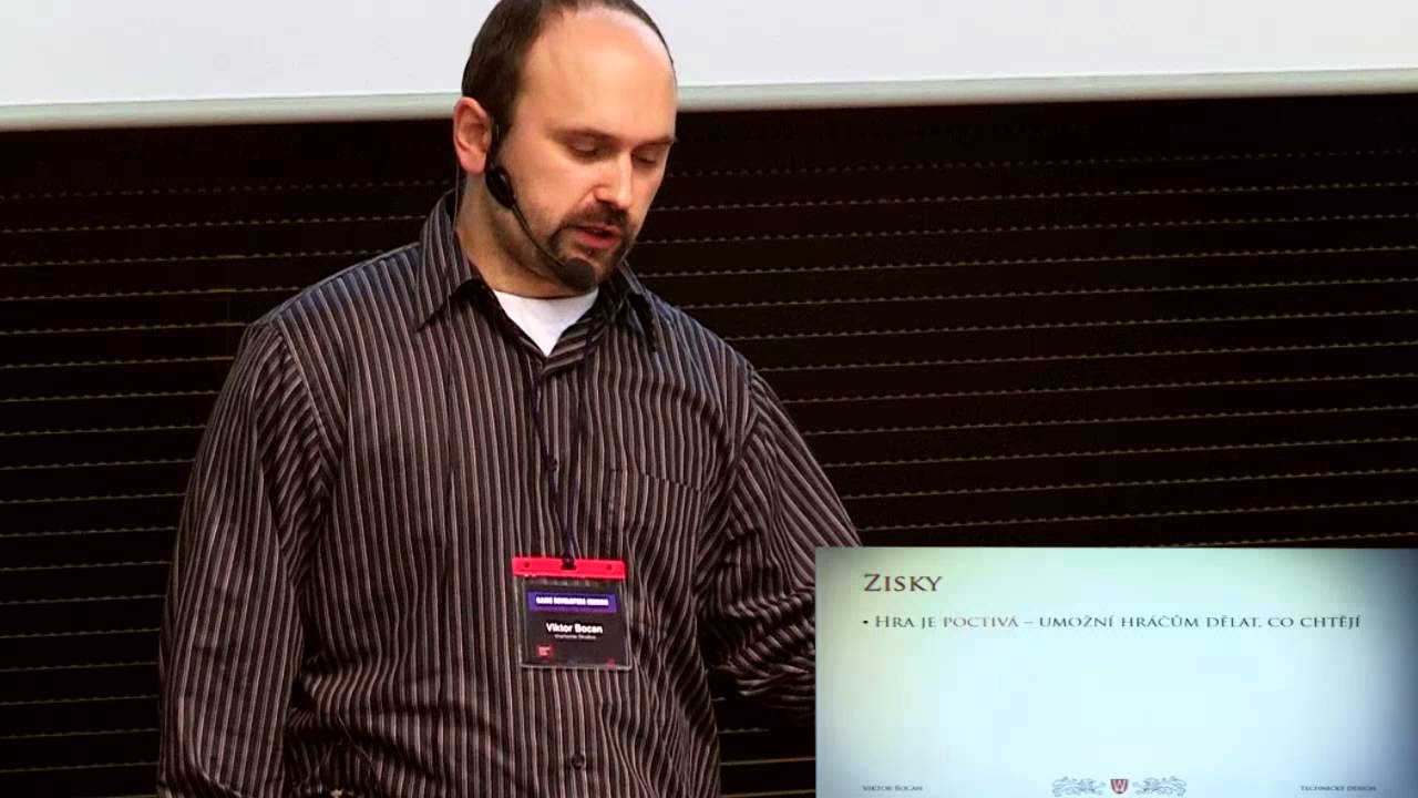 GDS 2013: Viktor Bocan - Co je technický design a proč by vás měl zajímat