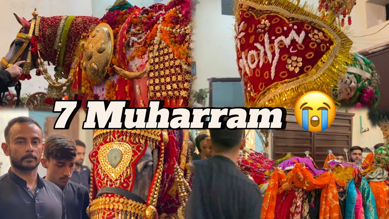 7 MUHARRAM 😭 | Zuljanah Ki Ziyarat | Kashmiri Noha | Mehndi Shehazad Qasim as 😪 | Fatima Mirza