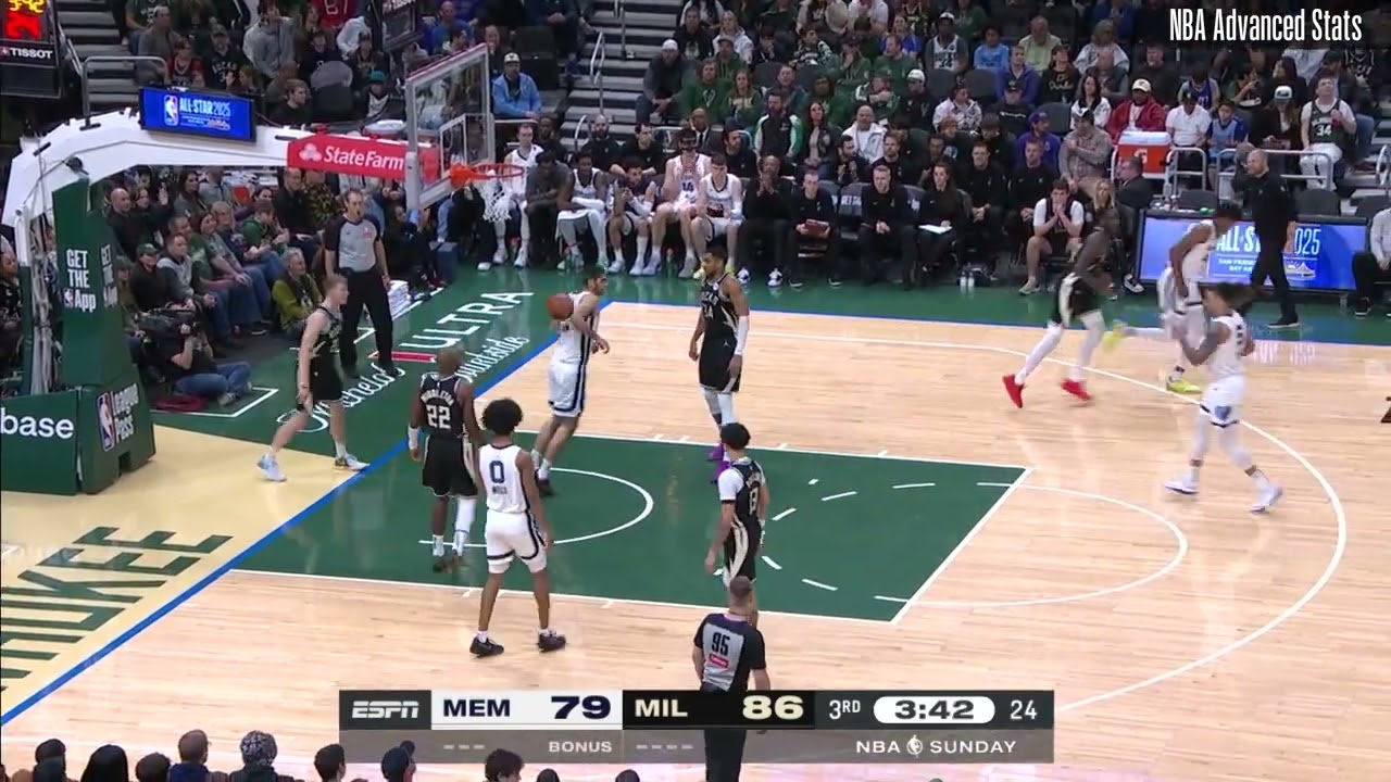 Santi Aldama 23 pts 8 reb 3 ast vs Milwaukee Bucks | 2025-02-02