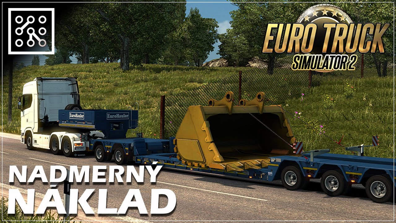 EURO TRUCK SIMULATOR 2 CZ | Nadměrný náklad + Thrustmaster T150 PRO  | Lets play | Česky
