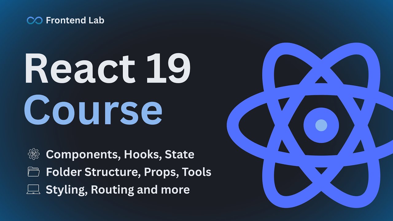 React 19 Crash Course 2025 | Master React in 1 Hours