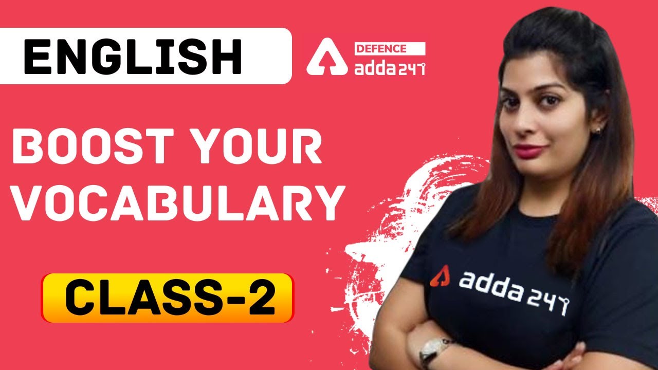 English Vocabulary For Defence Exams | English | Boost Your Vocabulary #2