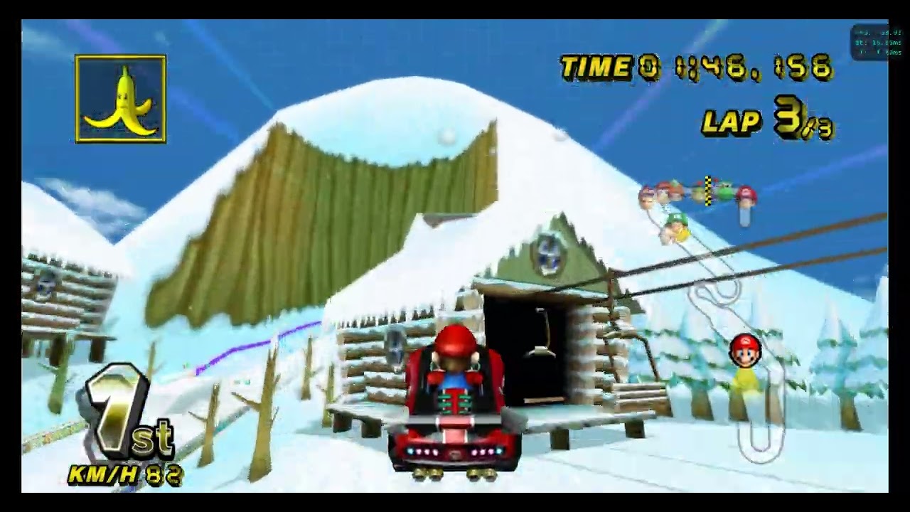 Mario Kart Wii Flower Cup Gameplay (No Commentary)