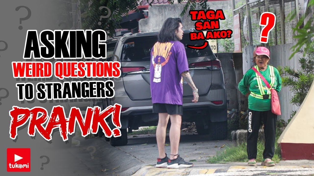 Asking Strangers Weird Questions Prank! #Tukomi