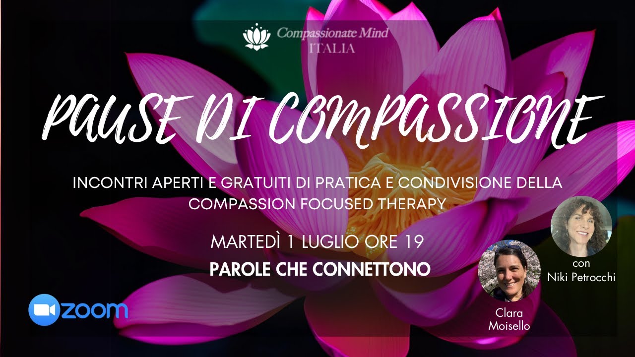 Pause di Compassione - Parole che connettono (CNV e Compassion, Luglio 2025)