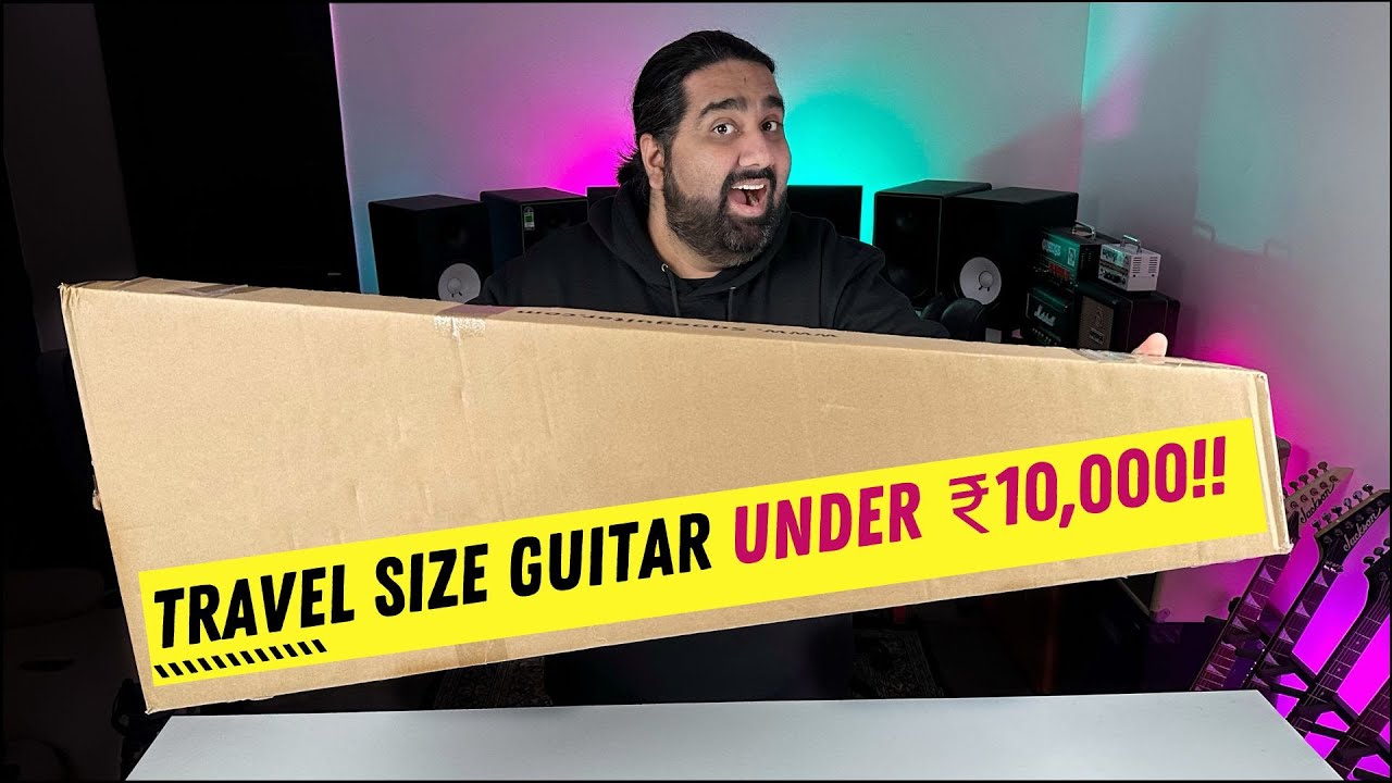 Travel Size Guitars Under ₹10,000 | Strydom V336 & V436