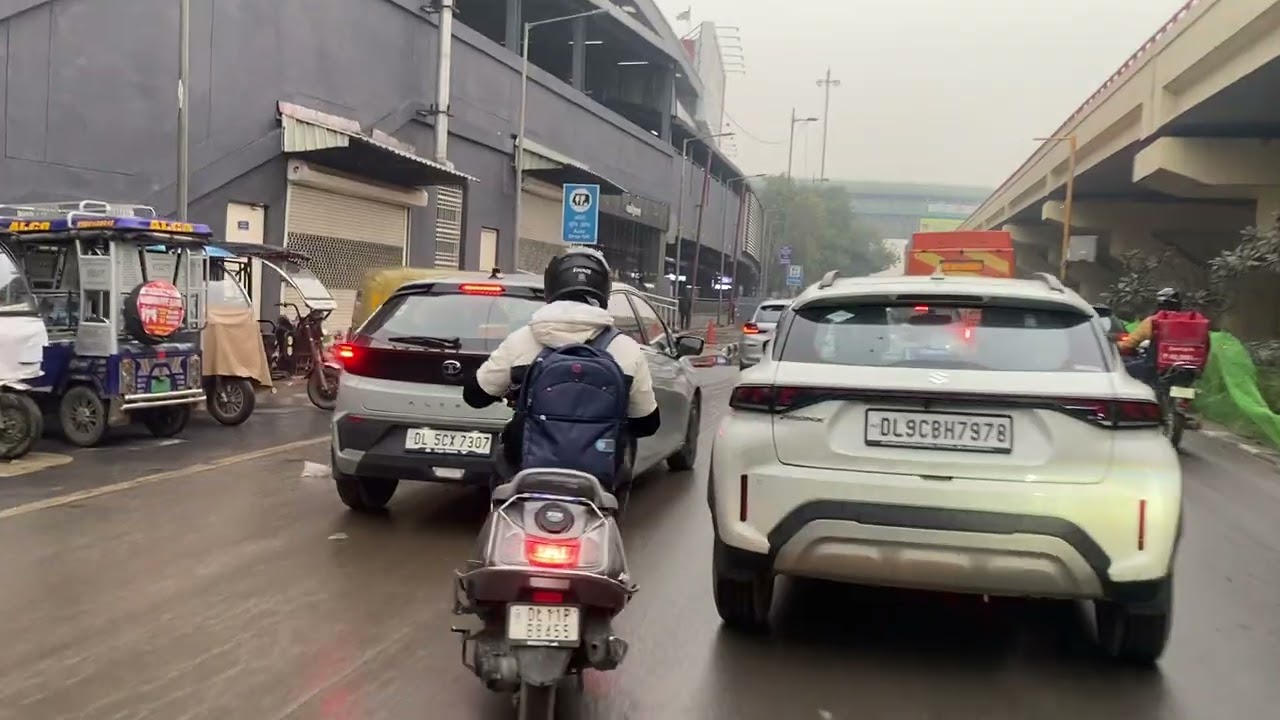Panjabi Bagh Under Pass Flyover Bridge To Britannia Chock Flyover Bridge 