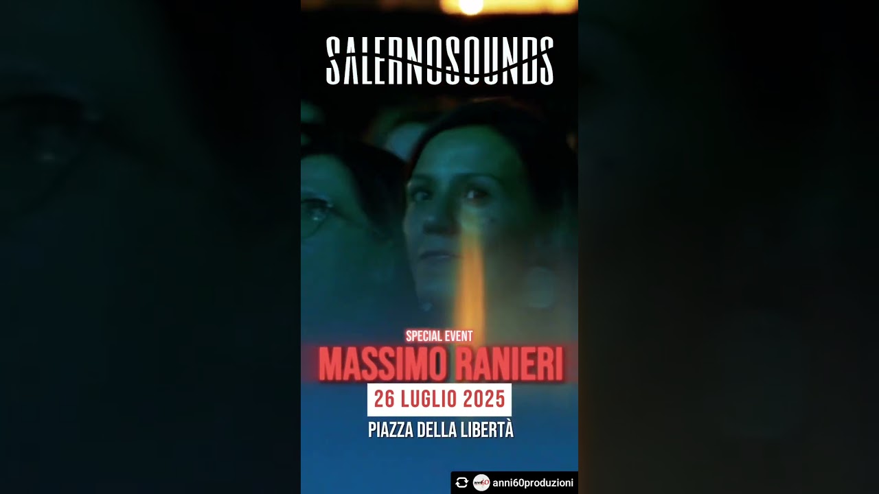 #massimoranieri #salernosounds #salerno #tour #siamotuttiranieri #ranieri&egrave;ditutti