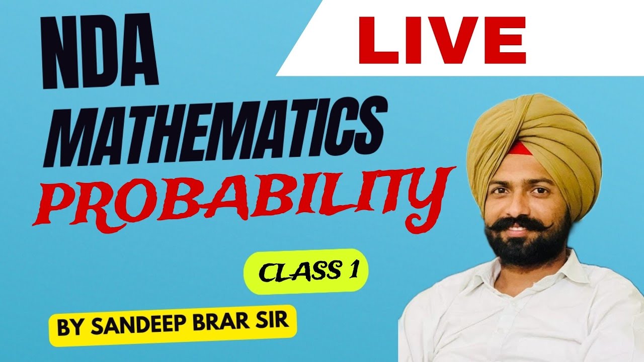 Probability class 1 for NDA by Sandeep Brar