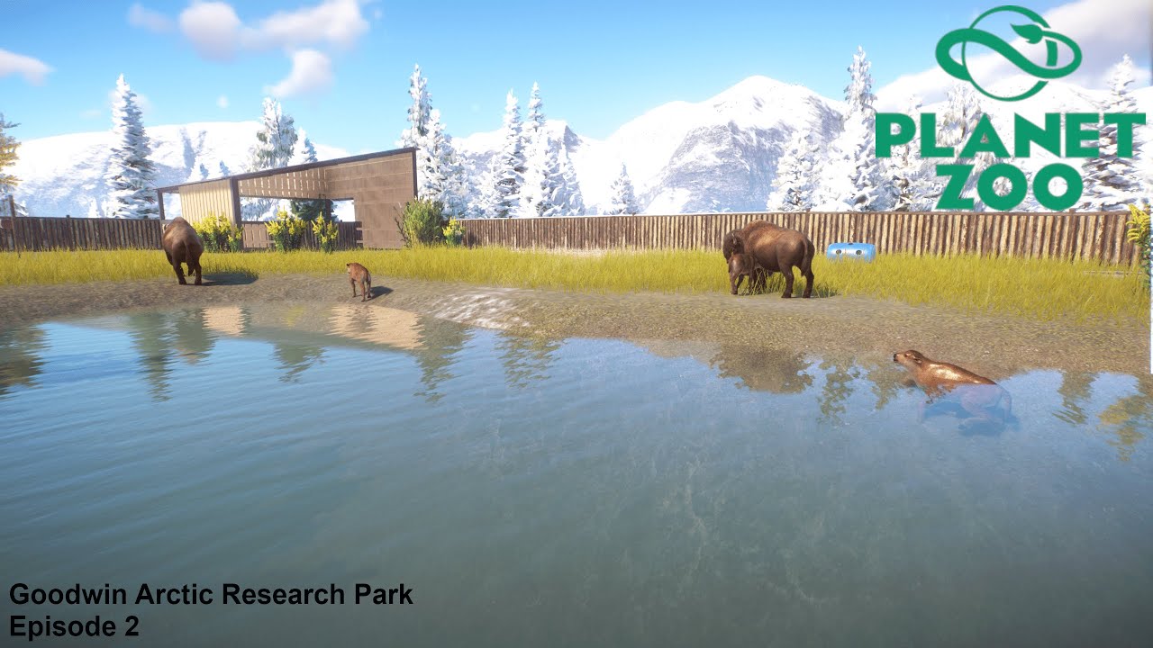 Goodwin Arctic Research Park - Planet Zoo Career - Ep 2
