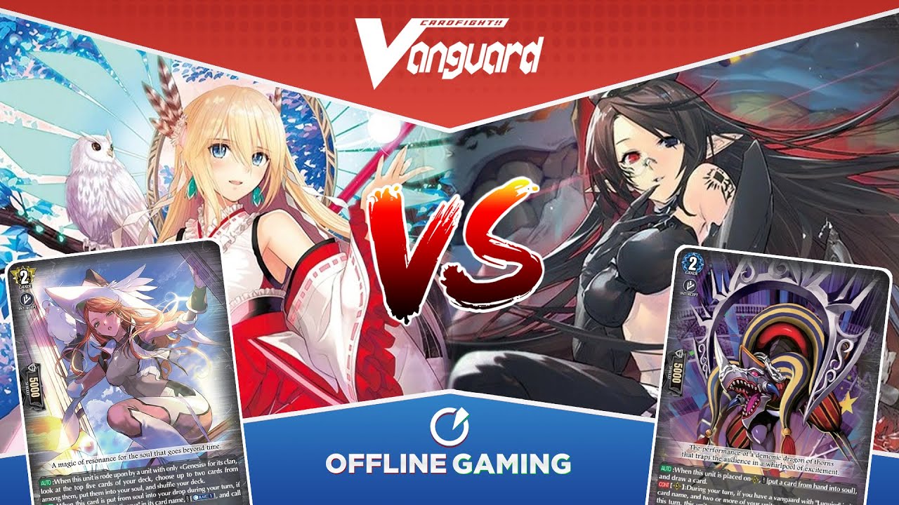 Regalia, Minerva VS Silver Thorn, Luquier || Cardfight Vanguard (Standard)