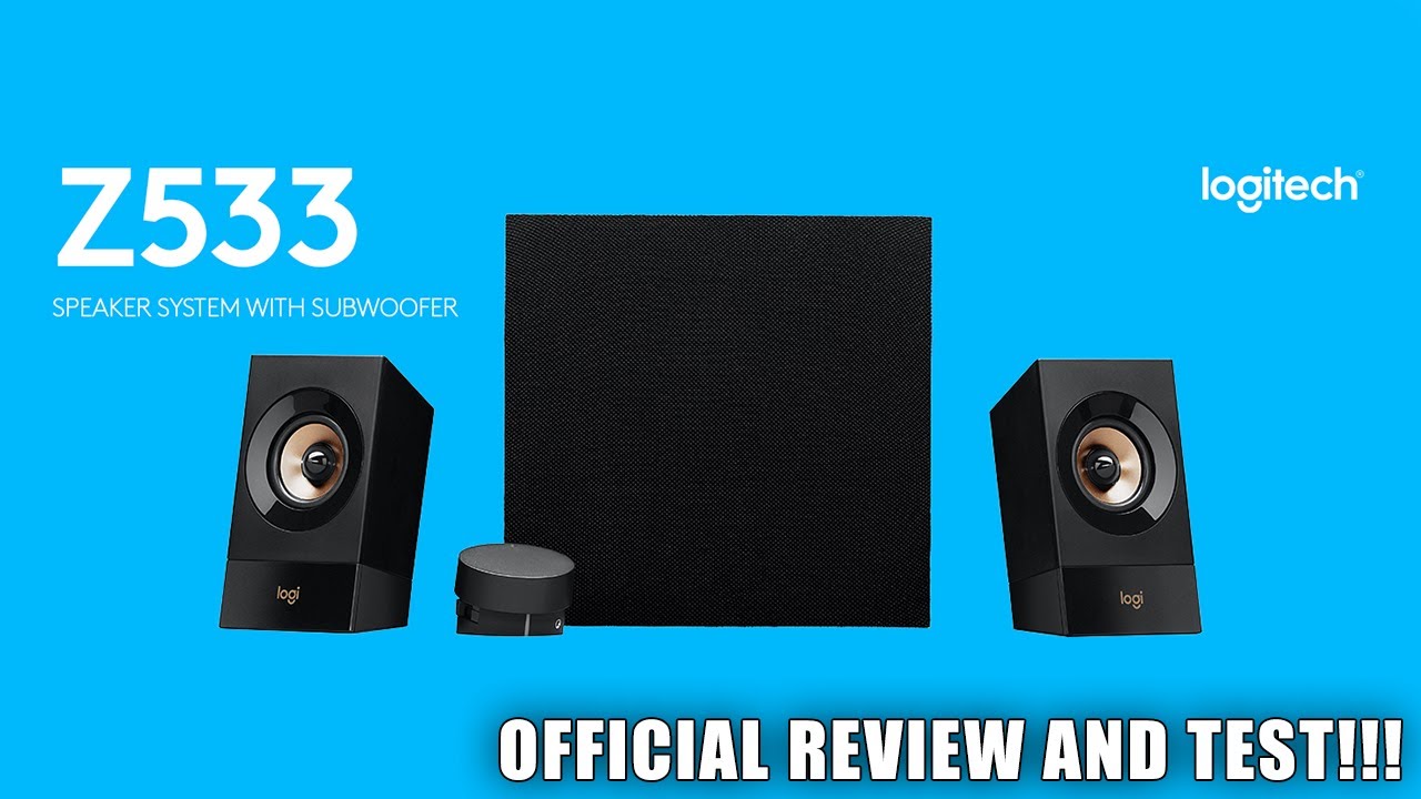 LOGITECH Z533 SPEAKER SYSTEM W/ SUBWOOFER (OFFICIAL REVIEW AND TESTING!!!)