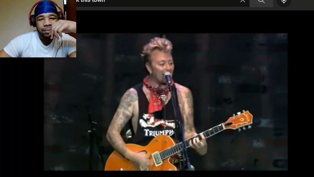 First Time Hearing!!!! Stray Cats-Rock This Town (Must Watch)