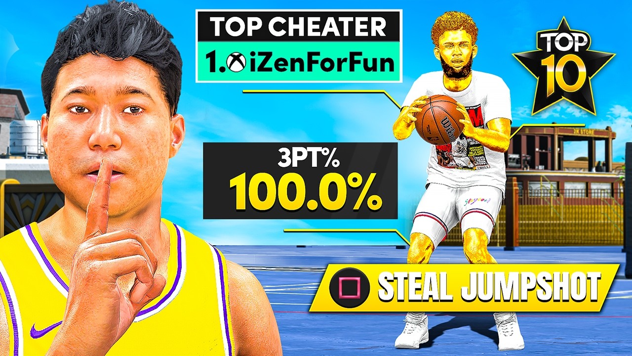 I Stole the #1 CHEATERS JUMPSHOT in NBA 2K26
