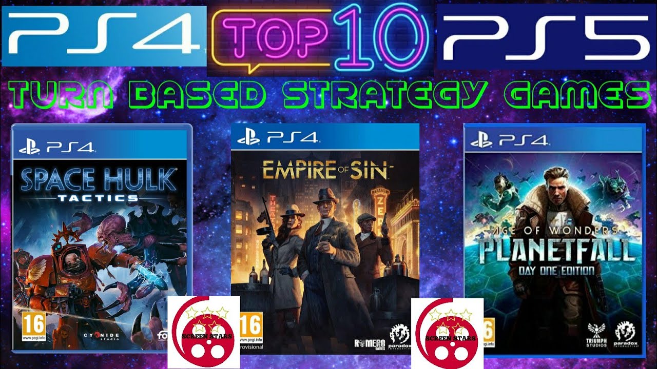 Top Ten PS4/PS5 Turn Based Strategy Games