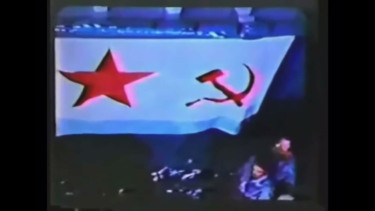 Burial at Sea of Soviet K-129 Submariners - US and Soviet Anthem 1974