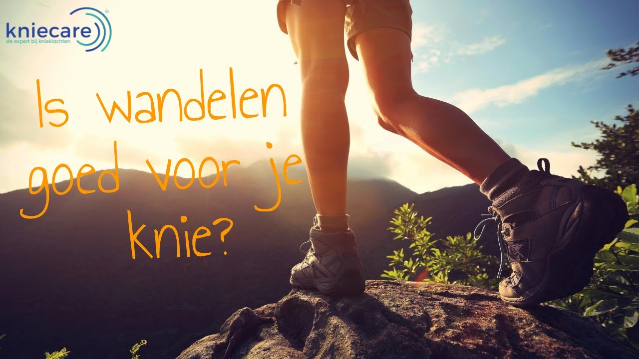 Is wandelen wel of niet goed voor je knie?
