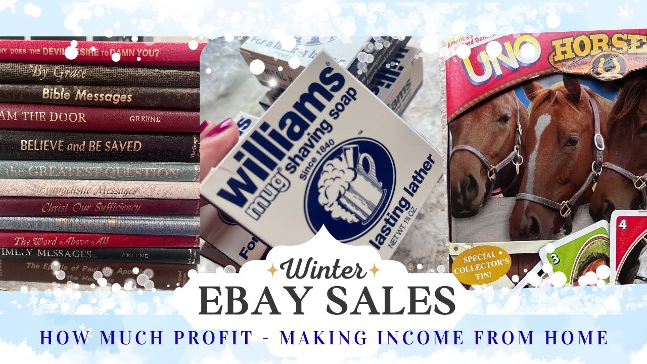 Cha Ching! What sold on eBay!  Reselling mama see what I sold this month!  SAHM Working from home!