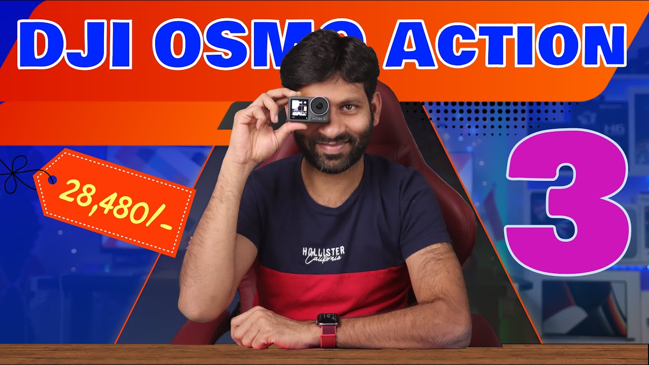 DJI Action 3 Complete Review in Telugu | Cheap and best Action Camera | by Vijay