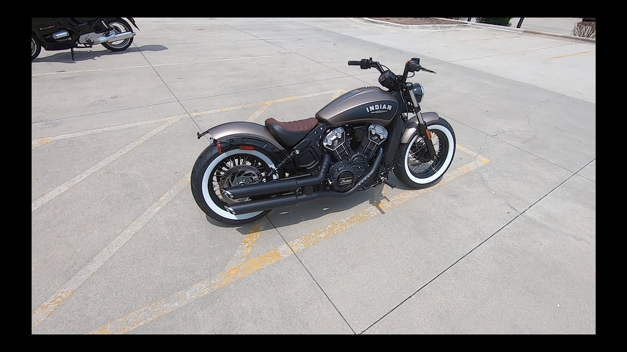 2019 Custom Indian Scout Bobber | First Ride