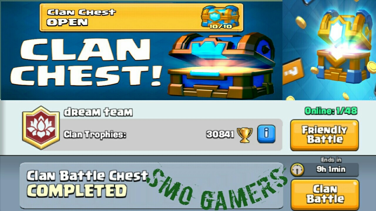 How to make the best clan. Clan chest  open. clash royale