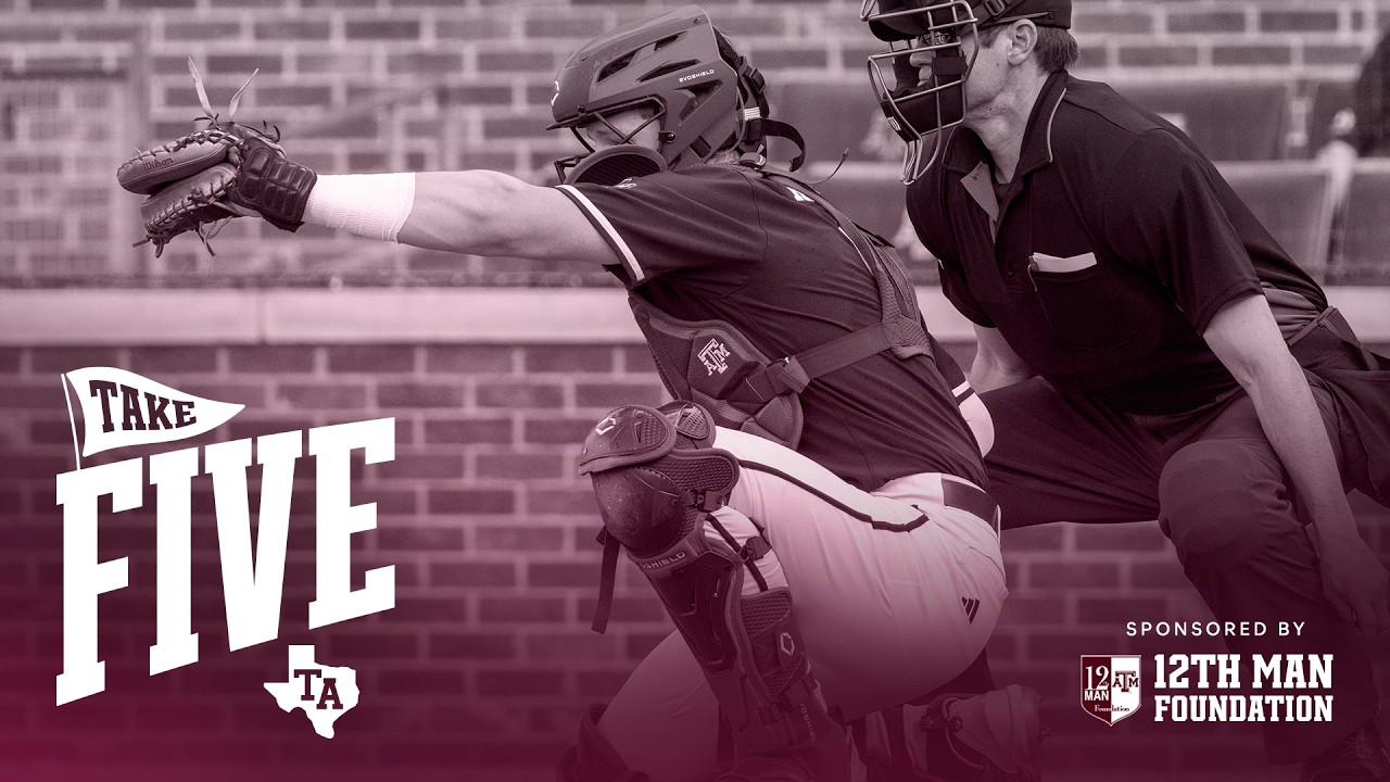 Take Five: Texas A&M catcher Bear Harrison