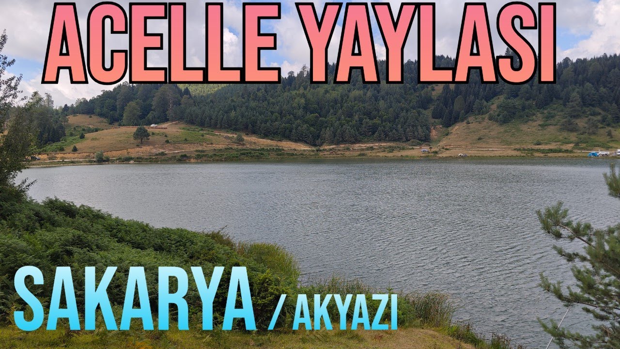 Sakarya Akyazı Acelle Yaylası Kamp 15.07.2024