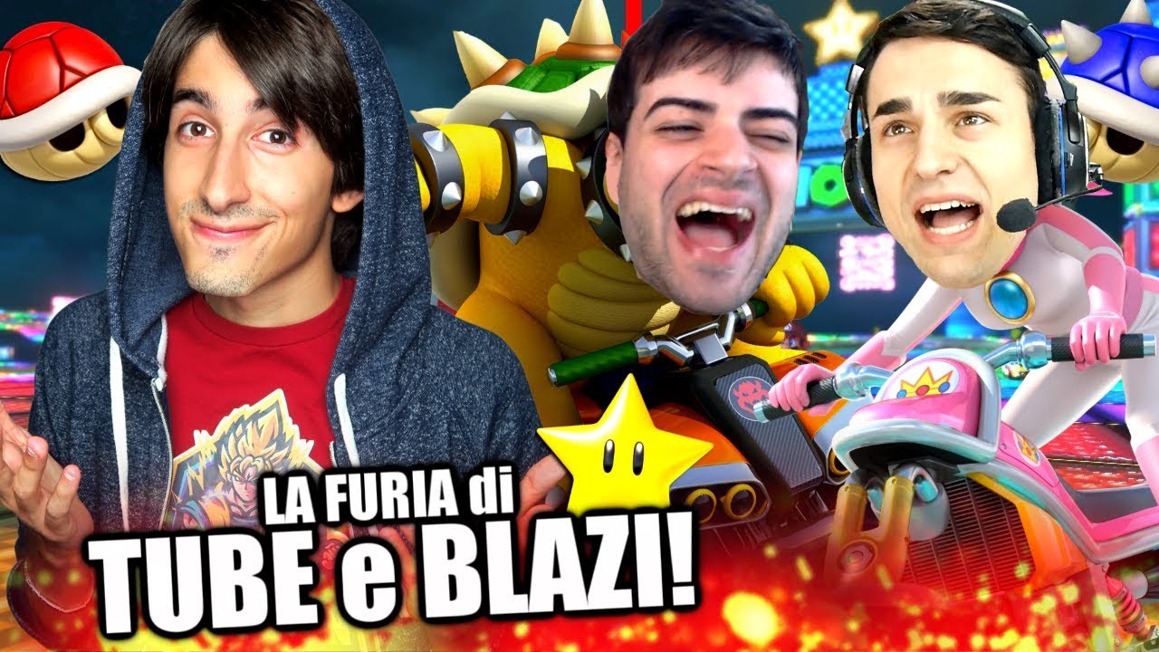 TUBERANZA si ARRABBIA e BLAZIKEN LITIGA con... Mario Kart 8 Deluxe Gameplay ITA