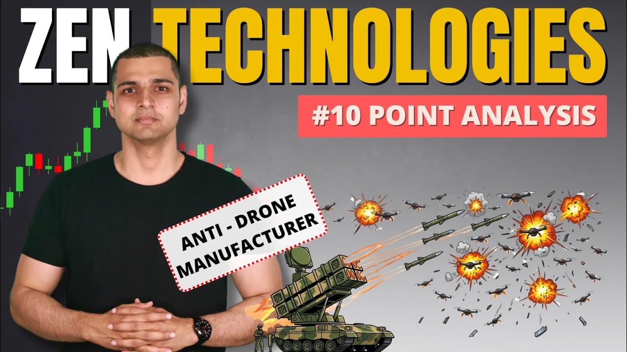 Zen Technologies 10-Point Stock Analysis | Anti-Drone Manufacturer | Defence Sector India | News