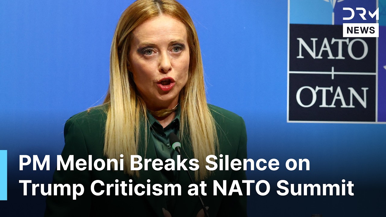 Italy's Meloni on Trump Rift, U.S. Troops in Europe, Greenland and NATO Defence Spending | AC1N