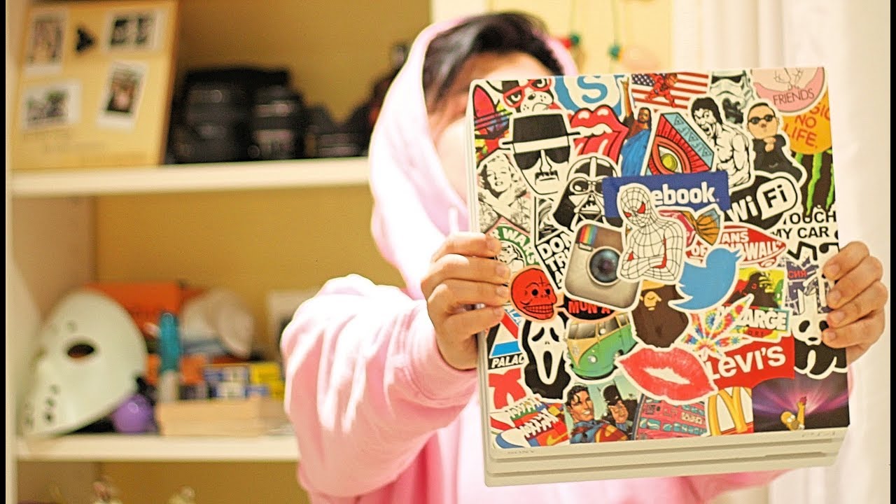 How to StickerBomb a PS4 Pro with Quality Stickers