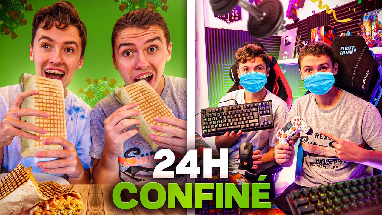 24H DANS NOTRE VIE DE CONFINÉS AVEC LE COVID !
