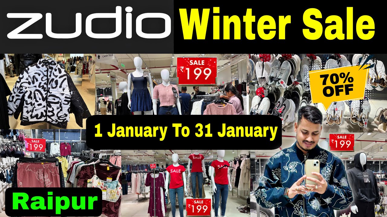 Raipur Zudio Winter Sale 2026| zudio winter sale | Raipur zudio | Raipur shopping |
