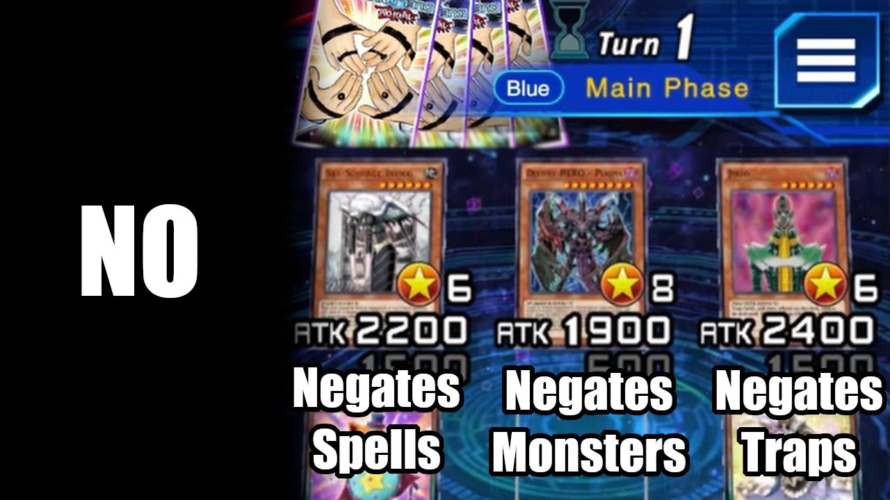 Negate EVERYTHING on Turn 1! - Duel Links Meme Decks
