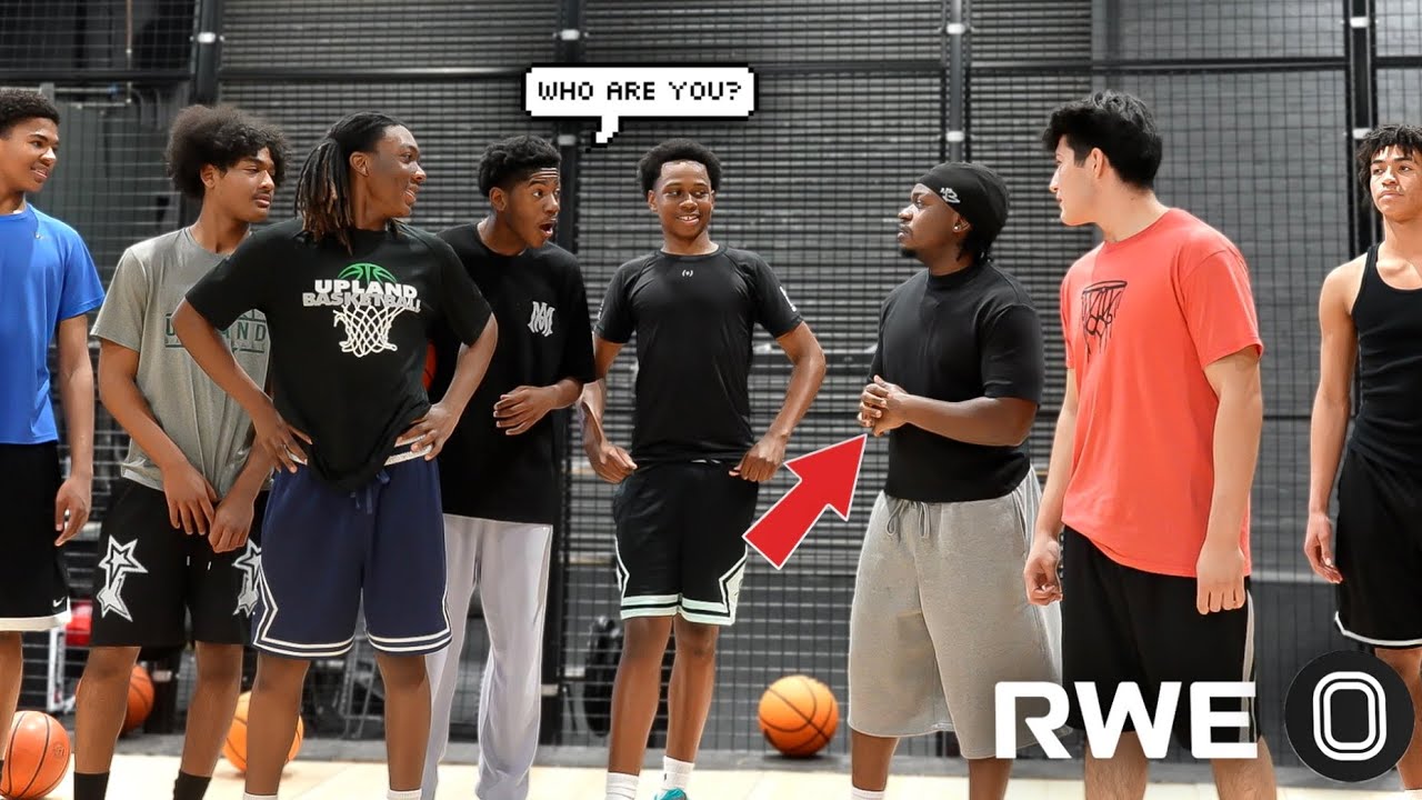 I Snuck Into A High School Basketball Tryout!