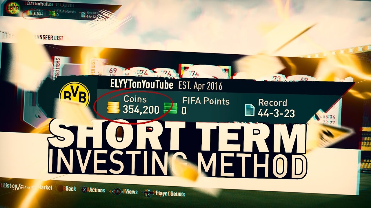 The Best Investment Method | Trading Tips | FIFA 17