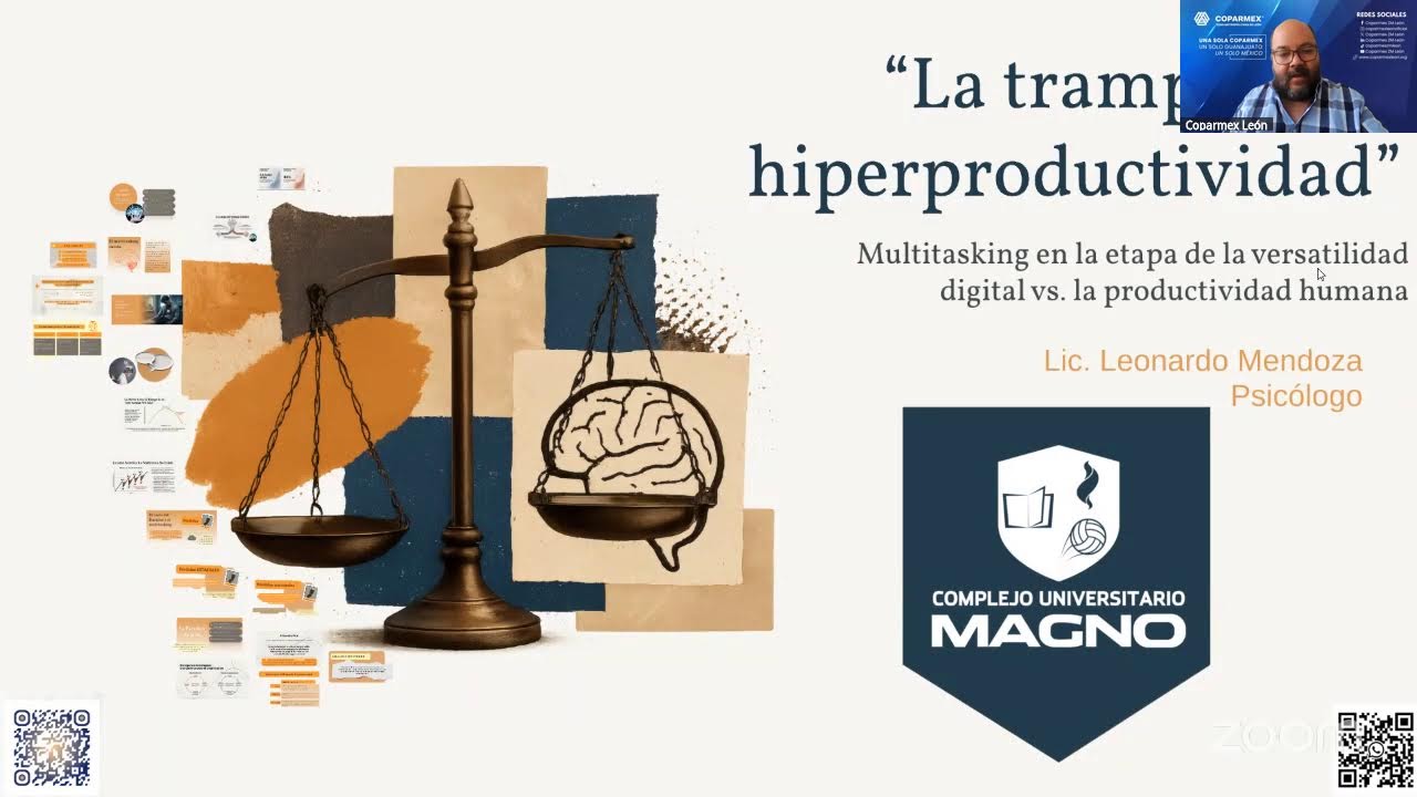 Webinar gratuito Multitasting en la etapa de la versatilidad digital vs. La improducividad humana