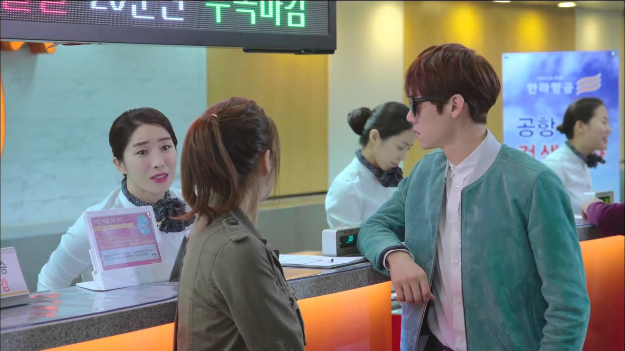 [Mendorong ddo ddot]  맨도롱 또똣 1회 - Reunion at airport 공항에서 재회한 유연석-강소라20150513