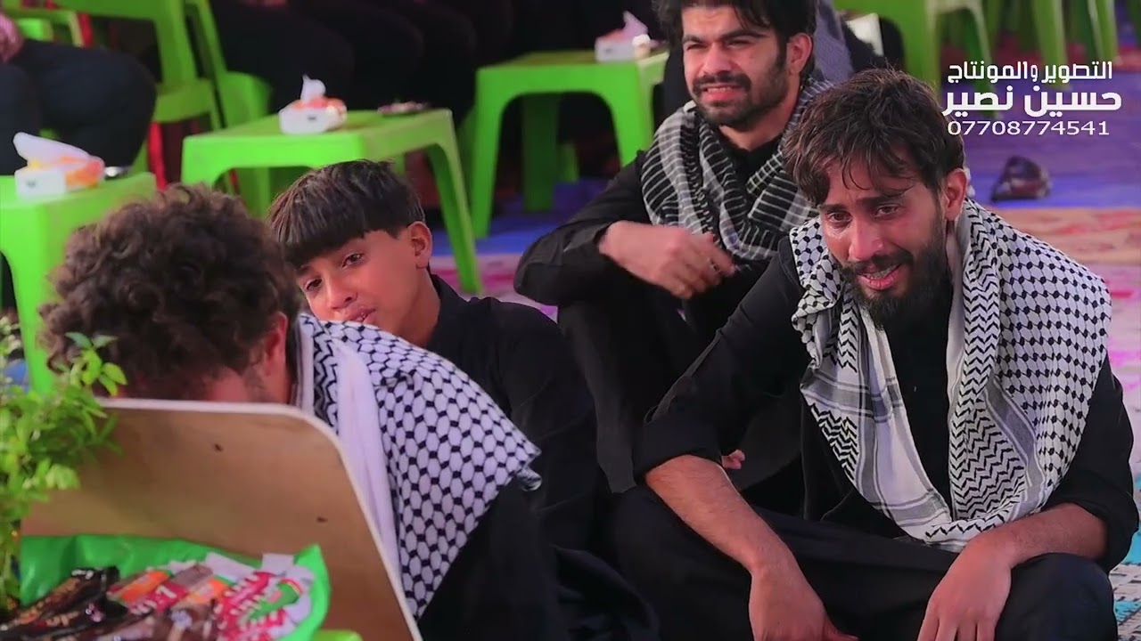 ترى الفركة وعلي تشيب اليرضع / الناعي ملا خالد الساري /عزاء المرحوم ابو علي كريم حاشوش الصبيحاوي