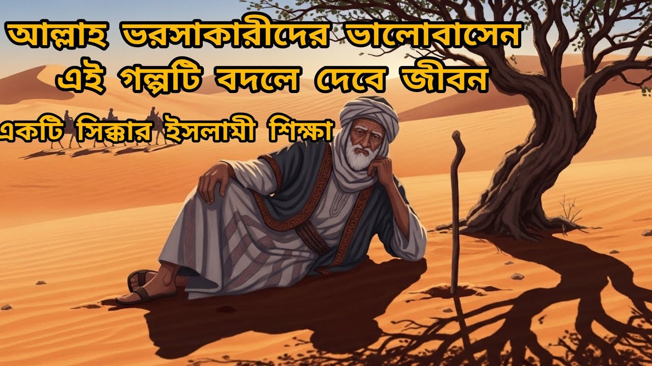 আল্লাহ ভরসাকারীদের ভালোবাসেন এই গল্পটি বদলে দেবে জীবন একটি সিক্কার ইসলামী শিক্ষা। Islamic story. 