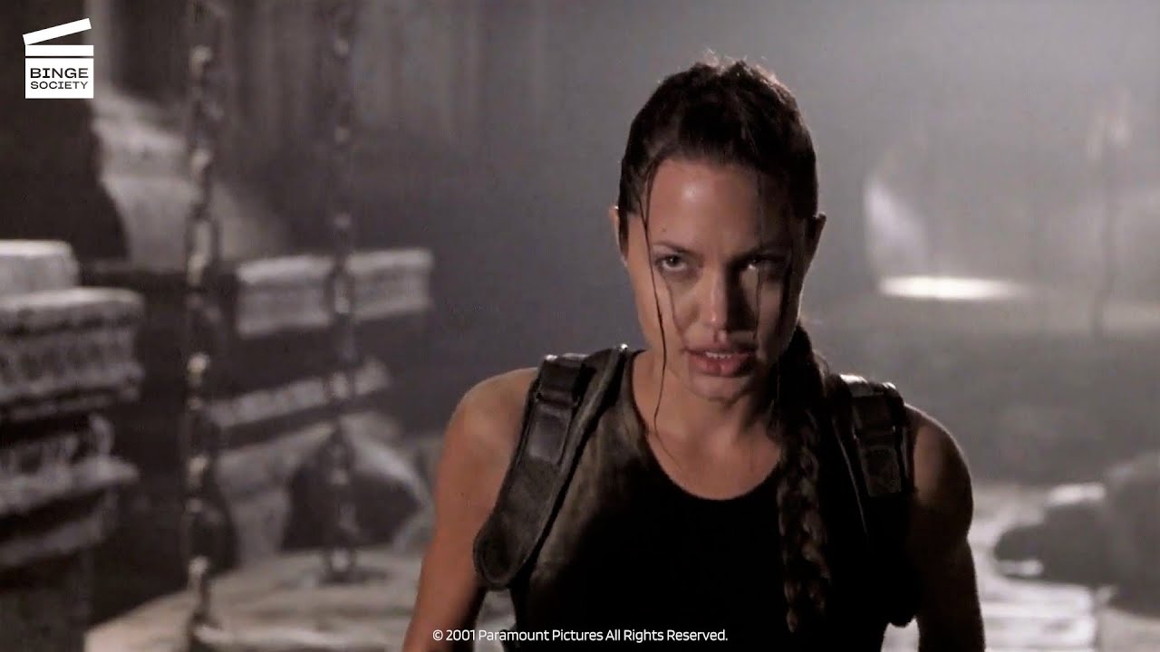 Lara Croft : Tomb Raider - Vaincre la statue gardienne d’Angkor (CLIP HD)